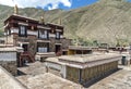 Mindroling Monastery - Zhanang County, Shannan Prefecture, Tibet Autonomous Region, China Royalty Free Stock Photo