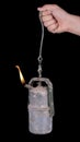 Mine carbide lamp