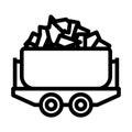 Mine Coal Trolley Icon