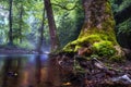 Mine Creek and Waterfall Kocaali Sakarya Turkey