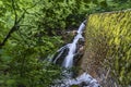 Mine Creek and Waterfall Kocaali Sakarya Turkey Royalty Free Stock Photo