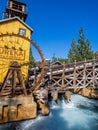 Mine feature at the Grizzly Peak River Run Royalty Free Stock Photo