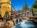 Mine feature at the Grizzly Peak River Run Royalty Free Stock Photo