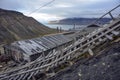 Mine No2 in Longyearbyen, Spitsbergen, Svalbard Royalty Free Stock Photo