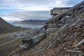 Mine No2 in Longyearbyen, Spitsbergen, Svalbard Royalty Free Stock Photo