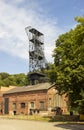 The mine tower for black coal mining - Landek 21 Royalty Free Stock Photo