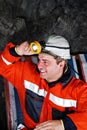 Mine worker Royalty Free Stock Photo