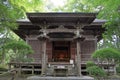 Mine Yakushi hall of Chuson temple, Hiraizumi Royalty Free Stock Photo