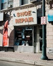 Mineola Shoe Repair vintage sign, Mineola, New York