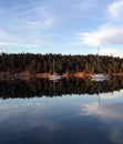 Miner`s Bay, Mayne Island, BC Royalty Free Stock Photo