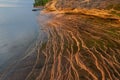 Miner`s Beach Pictured Rocks National Lakeshore Royalty Free Stock Photo