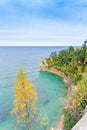 Miner`s Castle Lake Superior Royalty Free Stock Photo