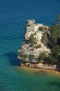 Miner's Castle; Pictured Rocks National Lakeshore Royalty Free Stock Photo