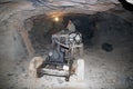 Miner at the Wanda mines in the Misiones Province, Argentina