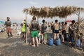 Mineral Beach, Dead Sea, Israel Royalty Free Stock Photo