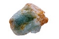 The mineral beryl, sample Royalty Free Stock Photo