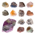 Mineral collection Royalty Free Stock Photo