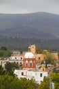 Magic town of mineral de pozos near san luis de la paz, guanajuato , mexico Royalty Free Stock Photo