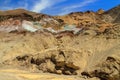 Death Valley National Park, Mineral Deposits at Artist Palette, California, USA