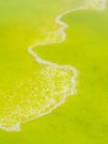 Mineral formations at sulphur lake Dallol, Danakil Depression, E