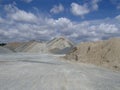 Mineral Heaps in Industrial Stone-Pit Park