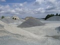 Mineral Heaps in Industrial Stone-Pit Park