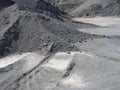 Mineral Heaps in Industrial Stone-Pit Park