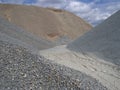 Mineral Heaps in Industrial Stone-Pit Park