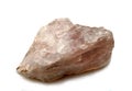 Mineral pink quartz. Royalty Free Stock Photo