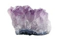 Mineral purple quartz