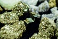 The mineral pyrite, or iron pyrite for sale in the store