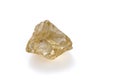 Mineral rauchtopaz on a white background