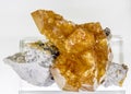 Mineral sample of Calcite Sphalerite