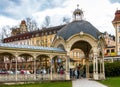 Mineral springs in Karlovy Vary, Czech Republic