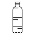 Mineral water bottle icon outline vector. Drinking machine supply Royalty Free Stock Photo