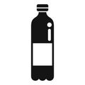 Mineral water bottle icon simple vector. Drinking machine supply Royalty Free Stock Photo