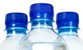 Mineral water bottles