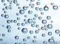 Mineral water bubbles Royalty Free Stock Photo