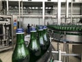 Bottling mineral water