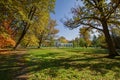 Mineral water spring colonnade - Frantiskovy Lazne Royalty Free Stock Photo