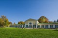 Mineral water spring colonnade - Frantiskovy Lazne Royalty Free Stock Photo