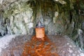 Mineral water spring - drinking fountain Royalty Free Stock Photo