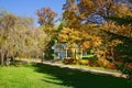 Mineral water spring pavilion - Frantiskovy Lazne Royalty Free Stock Photo