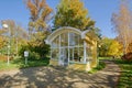 Mineral water spring pavilion - Frantiskovy Lazne Royalty Free Stock Photo