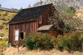 Miners cabin in Virginia City, Nevada Royalty Free Stock Photo