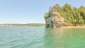 Miners' Castle, Pictured Rocks National Lakeshore, MI Royalty Free Stock Photo