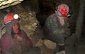 Miners in Potosi, Bolivia