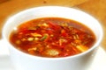 The minestrone soup Royalty Free Stock Photo