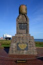 Minesweepers Memorial in the Town Cuxhaven, Lower Saxony Royalty Free Stock Photo