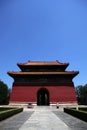 Ming Tombs temple Royalty Free Stock Photo